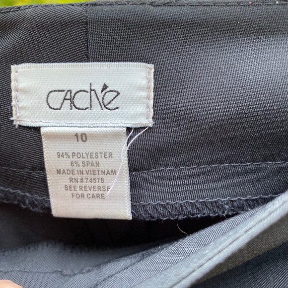 BLACK MINI SKIRT - Picture 3 of 3